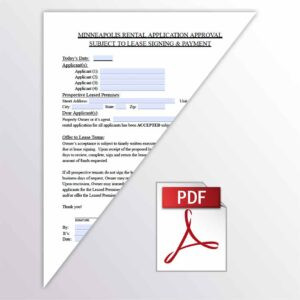 Minneapolis Rental Application Acceptance (PDF Version)
