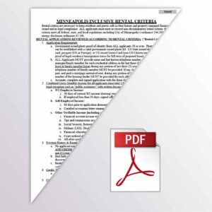 Minneapolis Inclusive Rental Criteria (PDF Version)